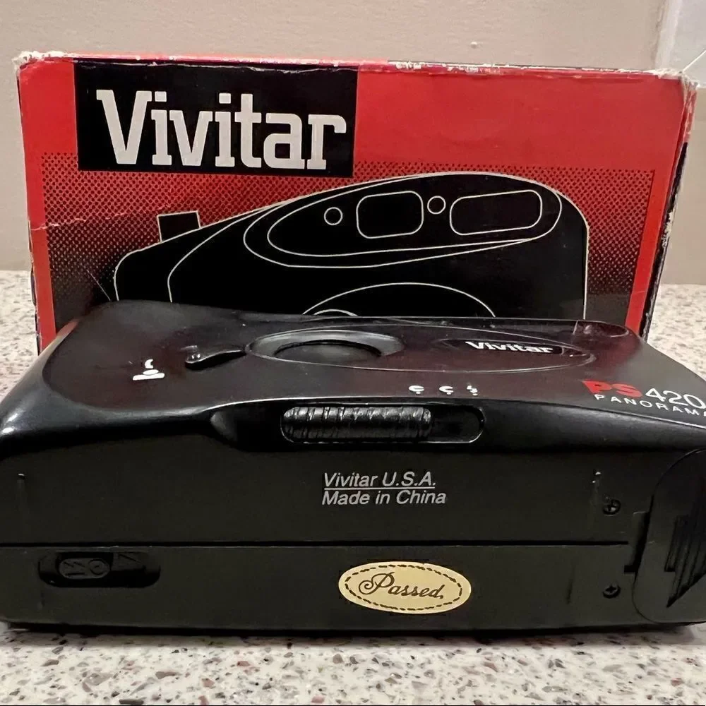 Vintage Vivitar PS420 35mm Film Camera - Panorama Tested-Works~Used On TV Show